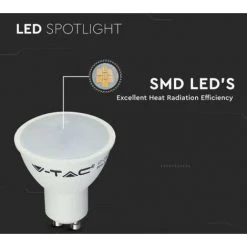 V-tac Ampoule Led 217269 Vt-2095-n- Gu10 4,5w 3000k-3pcs 5 V-tac Ampoule Led 217269 Vt-2095-n- Gu10 4,5w 3000k-3pcs -V-TAC Soldes 58125711 3