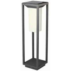 V-TAC Capteur De Mouvement Crépusculaire Rectangulaire Pour Mur Solaire à Puce Solaire LED 2W LED Et Mode De Luminosité Constante 3000K