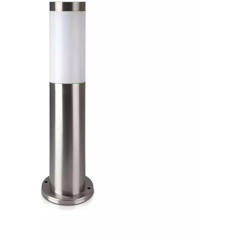 V-TAC Borne Extérieure Inox Finition Satin Nickel Hauteur 45cm 1 V-TAC Borne Extérieure Inox Finition Satin Nickel Hauteur 45cm