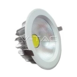V-TAC Luminaire Encastré LED COB 30W 220mm 4500K Lumière Naturelle