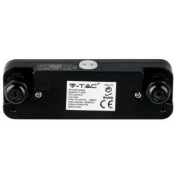 V-TAC Détecteur De Mouvement Micro-onde 180° Montage En Surface Couleur Noire (Max 200W) IP65