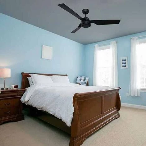 V-TAC VT-6552-3 Ventilateurs De Plafond Réversibles 65W AC-Moteur 3 Pales Avec Télécommande RF Couleur Noir - Sku 2868 2 V-TAC VT-6552-3 Ventilateurs De Plafond Réversibles 65W AC-Moteur 3 Pales Avec Télécommande RF Couleur Noir - Sku 2868 – Image 2