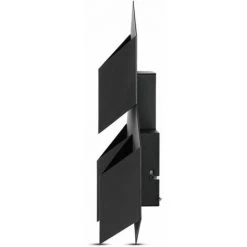 V-TAC Applique LED Carrée Avec Formes Superposées 9W Couleur Noir 3000K IP20 -V-TAC Soldes 59942833 3