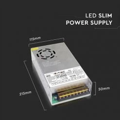 V-TAC Transformateur VTAC 350W 12V 30A -V-TAC Soldes 60803003 4