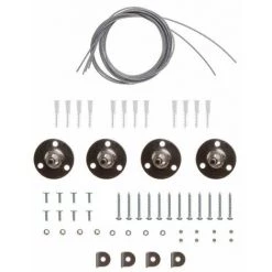 V-TAC Kit De Suspension Pour Panneaux 600x600