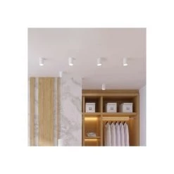 Support Saillie Rond Pour Ampoule LED GU10 Blanc Vt-802 V-TAC 7 Support Saillie Rond Pour Ampoule LED GU10 Blanc Vt-802 V-TAC -V-TAC Soldes 63575077 4