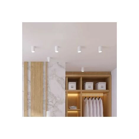 Support Saillie Rond Pour Ampoule LED GU10 Blanc Vt-802 V-TAC 4 Support Saillie Rond Pour Ampoule LED GU10 Blanc Vt-802 V-TAC – Image 4