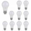Lot De 10 Ampoules LED E27 A60 8,5W Vt-2099 - Blanc Neutre - 4000k - 200 Deg V-TAC