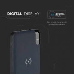 V-TAC Power Bank 8.000 MAh Avec écran Et Chargement Sans Fil Couleur Bleu Foncé 7 V-TAC Power Bank 8.000 MAh Avec écran Et Chargement Sans Fil Couleur Bleu Foncé -V-TAC Soldes 63791322 3