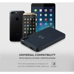 V-TAC Power Bank 8.000 MAh Avec écran Et Chargement Sans Fil Couleur Bleu Foncé 8 V-TAC Power Bank 8.000 MAh Avec écran Et Chargement Sans Fil Couleur Bleu Foncé -V-TAC Soldes 63791322 4