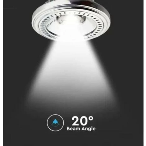 Ampoule Led Ar111 V-tac Vt-1110 G53 12w 3000k 12v-214084 3 Ampoule Led Ar111 V-tac Vt-1110 G53 12w 3000k 12v-214084 – Image 3