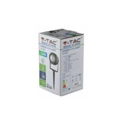 Projecteur LED Extérieur Sur Piquet 12W Ip65 Gris Vt-857 - Blanc Chaud - 3000k - 20 Deg V-TAC 9 Projecteur LED Extérieur Sur Piquet 12W Ip65 Gris Vt-857 - Blanc Chaud - 3000k - 20 Deg V-TAC -V-TAC Soldes 65854498 5