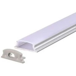 V-tac Profilé Aluminium Flexible Pour Bande Led - 2 Mètres Vt-8138 - 2909