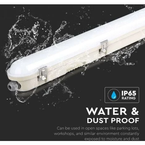 V-tac Plafonnier De Secours à Led Samsung Chip 36w 4000k Ip65 Vt-120136e-n -2120223 5 V-tac Plafonnier De Secours à Led Samsung Chip 36w 4000k Ip65 Vt-120136e-n -2120223 – Image 5