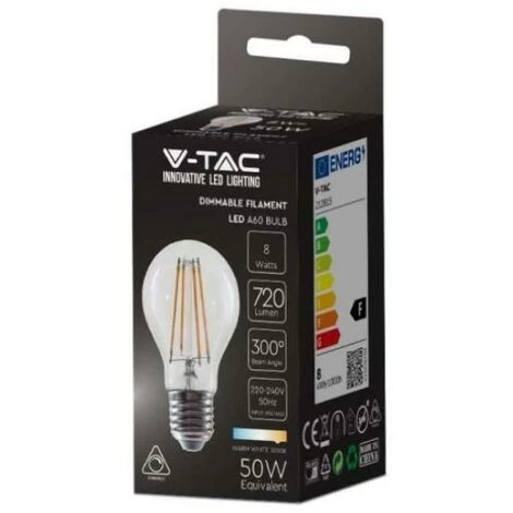 Ampoule Led A67 V-tac 8w 3000k E27 Vt-2288d-n -212815 2 Ampoule Led A67 V-tac 8w 3000k E27 Vt-2288d-n -212815 – Image 2
