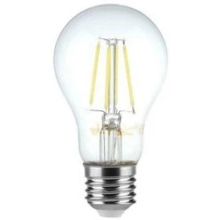 Ampoule à Incandescence A60 V-tac 6w 3000k E27 Vt-1887-n -214272