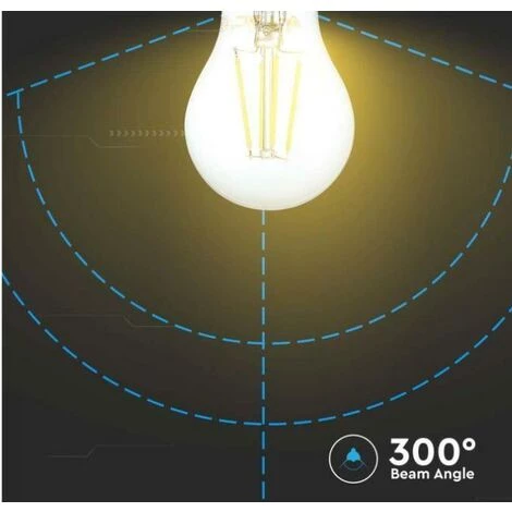 Ampoule à Incandescence A60 V-tac 6w 3000k E27 Vt-1887-n -214272 4 Ampoule à Incandescence A60 V-tac 6w 3000k E27 Vt-1887-n -214272 – Image 4