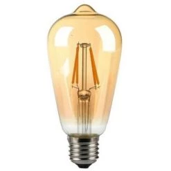 Ampoule à Led St64 V-tac Ambre 4w 2200k E27 Vt-1964-n -214361