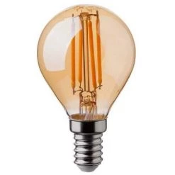 Ampoule à Filament Led P45 V-tac Ambre 4w 2200k E14 Vt-1953-n - 214499
