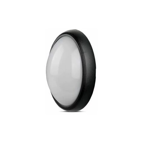 Hublot LED Oval 8W Ip54 Noir Vt-8014 Fs - Blanc Chaud - 3000k - 120° V-TAC 2 Hublot LED Oval 8W Ip54 Noir Vt-8014 Fs - Blanc Chaud - 3000k - 120° V-TAC – Image 2