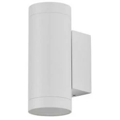 V-tac VT-11015 Applique Murale Extérieure Up/Down - GU10 - Aluminium - Blanc - IP44