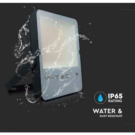 V-tac VT-302 Projecteur à LED - 200 W - 27350 Lm - 4000K - Noir - Extra économique 2 V-tac VT-302 Projecteur à LED - 200 W - 27350 Lm - 4000K - Noir - Extra économique – Image 2