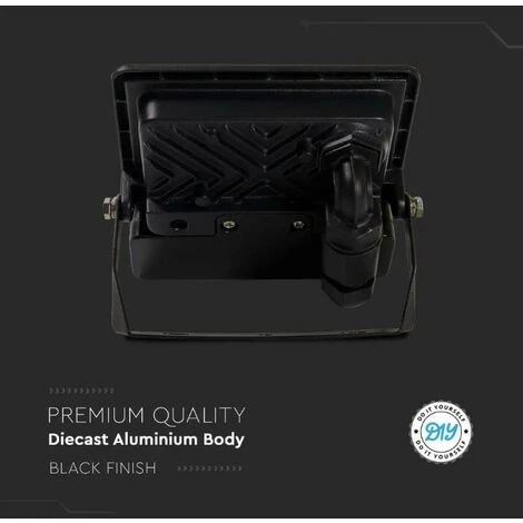 V-tac VT-128S Projecteur LED Avec Capteur - 20 W - 1510 Lm - 3000K - Noir 5 V-tac VT-128S Projecteur LED Avec Capteur - 20 W - 1510 Lm - 3000K - Noir – Image 5