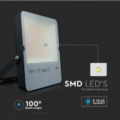 V-tac VT-162 Projecteur à LED - 150 W - 20500 Lm - 6500K - Noir - Extra économique -V-TAC Soldes 68156230 5