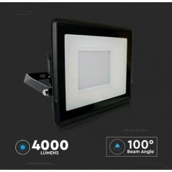 V-tac VT-158 Projecteur à LED - 50 W - 4000 Lm - 4000K - Noir 8 V-tac VT-158 Projecteur à LED - 50 W - 4000 Lm - 4000K - Noir -V-TAC Soldes 68156264 4