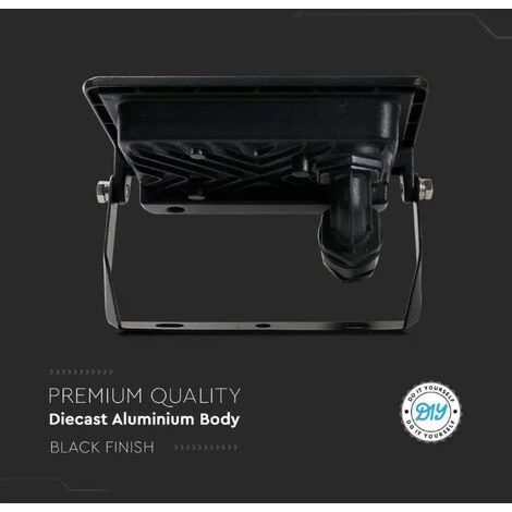 V-tac VT-158 Projecteur à LED - 50 W - 4000 Lm - 4000K - Noir 5 V-tac VT-158 Projecteur à LED - 50 W - 4000 Lm - 4000K - Noir – Image 5