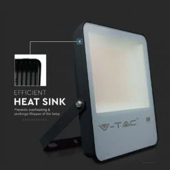 V-tac VT-132 Projecteur LED - 100 W - 13700 Lm - 4000K - Noir - Extra économique 8 V-tac VT-132 Projecteur LED - 100 W - 13700 Lm - 4000K - Noir - Extra économique -V-TAC Soldes 68156342 4