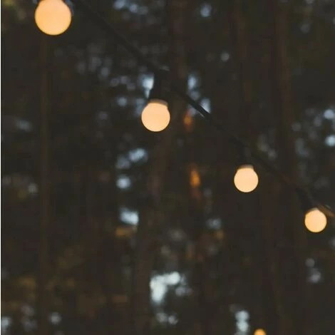 V-tac VT-71020 Guirlande Lumineuse - étanche - 20 Lampes LED - 3000K - 10M 3 V-tac VT-71020 Guirlande Lumineuse - étanche - 20 Lampes LED - 3000K - 10M – Image 3