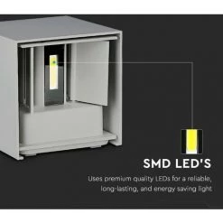 V-tac VT-759-12 Lampe à Main LED - 11W - 3000K - 1360 Lumen - Gris 9 V-tac VT-759-12 Lampe à Main LED - 11W - 3000K - 1360 Lumen - Gris -V-TAC Soldes 68308915 5