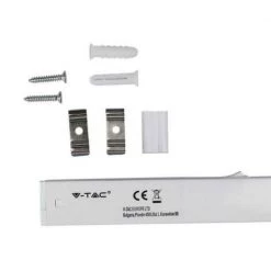 Plafonnier Led T5 60cm V-tac 7w 3000k Samsung Chip Vt-065-n -21692 -V-TAC Soldes 68314363 3