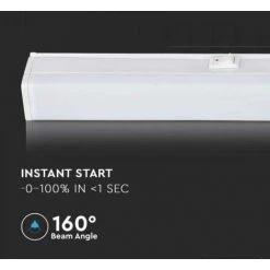 Plafonnier Led T5 60cm V-tac 7w 3000k Samsung Chip Vt-065-n -21692 -V-TAC Soldes 68314363 4