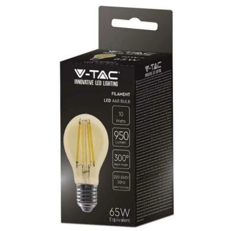 Ampoule Led A67 V-tac 10w 2200k E27- Ambre Vt-2028-n -217157 2 Ampoule Led A67 V-tac 10w 2200k E27- Ambre Vt-2028-n -217157 – Image 2