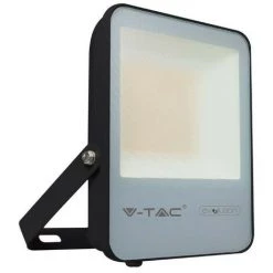 V-tac VT-100185 Projecteur à LED - 100 W - 13700 Lm - 6400K - Noir - Extra économique