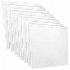 Lot De 8 Dalles LED Backlight 60x60 36W 120lm/W Avec Transfo Vt-6436 - Blanc Neutre - 4000k - 110 Deg V-TAC