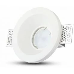 V-TAC Spot LED Encastré Rond GU10 Et GU5.3 (MR16) Corps En Plâtre Blanc -V-TAC Soldes 70206678 4