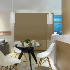 V-TAC Lustre Cylindrique En Métal à LED Avec Douille E27 (max 60W) Couleur Blanc Mat -V-TAC Soldes 70206696 5