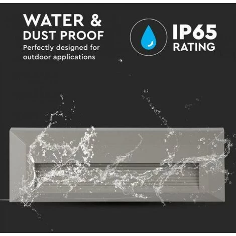 V-tac 3w 3000k Ip65 Gris Vt-1162-g-n - 211331 2 V-tac 3w 3000k Ip65 Gris Vt-1162-g-n - 211331 – Image 2