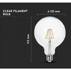 Ampoule Led G125 V-tac 10w E27 3000k Vt-1979-n -214422 7 Ampoule Led G125 V-tac 10w E27 3000k Vt-1979-n -214422 -V-TAC Soldes 70439074 4
