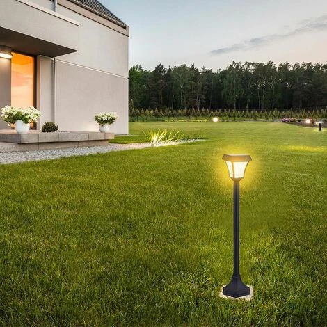 V-tac VT-984 Valencia Poteau De Jardin Solaire - Energie Solaire - Ampoule LED - 3 Couleurs De Lumière 2 V-tac VT-984 Valencia Poteau De Jardin Solaire - Energie Solaire - Ampoule LED - 3 Couleurs De Lumière – Image 2