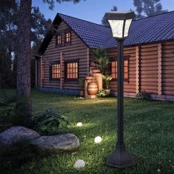 V-tac VT-984 Valencia Poteau De Jardin Solaire - Energie Solaire - Ampoule LED - 3 Couleurs De Lumière 7 V-tac VT-984 Valencia Poteau De Jardin Solaire - Energie Solaire - Ampoule LED - 3 Couleurs De Lumière -V-TAC Soldes 70578839 3