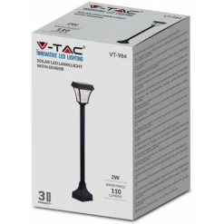 V-tac VT-984 Valencia Poteau De Jardin Solaire - Energie Solaire - Ampoule LED - 3 Couleurs De Lumière 8 V-tac VT-984 Valencia Poteau De Jardin Solaire - Energie Solaire - Ampoule LED - 3 Couleurs De Lumière -V-TAC Soldes 70578839 4