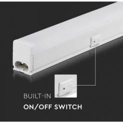 Reglette Led T5 V-tac 4w 3000k 30cm-chip Samsung Vt-035-n - 21689 -V-TAC Soldes 70923995 4