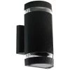 V-tac VT-967 Applique Murale Extérieure Up/Down - E27 - Noir - IP44 - Rond