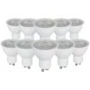 V-tac VT-247D Lot De 10 Spots LED à Gradation - GU10 - 6W - 445 Lm - 3000K