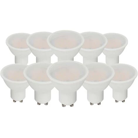V-tac VT-205 Lot De 10 Spots à LED - GU10 - 4.5W - 400 Lm - 3000K 1 V-tac VT-205 Lot De 10 Spots à LED - GU10 - 4.5W - 400 Lm - 3000K