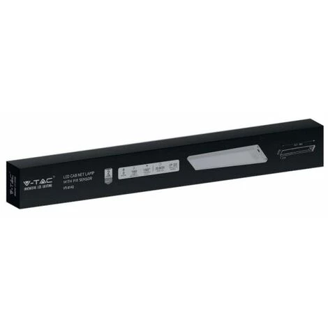 V-tac VT-8142 Lumière D'armoire LED Avec Capteur - Sans Fil - 4000K - Argent - Rechargeable 4 V-tac VT-8142 Lumière D'armoire LED Avec Capteur - Sans Fil - 4000K - Argent - Rechargeable – Image 4